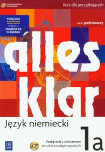 Okładka książki Alles Klar 1A podr CD Gratis Z.P. w.2012 WSiP