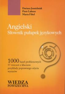 Okładka książki Angielski Słownik pułapek językowych