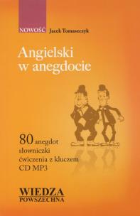 Okładka książki Angielski w anegdocie z płytą CD