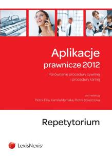 Opakowanie Aplikacje prawnicze 2012 Repetytorium