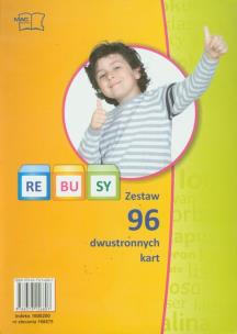 Okładka książki Bawię się i uczę. Rebusy. Tablice demonstracyjne