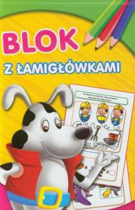 Okładka książki Blok z Łamigłówkami - Pies