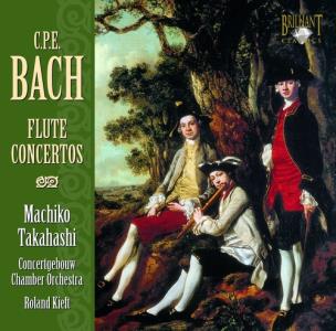 Okładka książki C. P. E. Bach: Flute Concertos