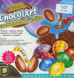 Opakowanie Chocolart - Czekoladowe jajka