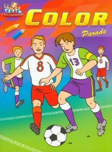 Okładka książki Color parade - Piłkarze