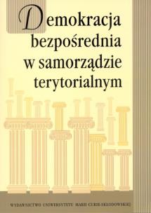 Opakowanie Demokracja bezpośrednia w samorządzie terytorialnym