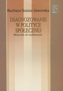 Okładka książki Diagnozowanie w polityce społecznej.
