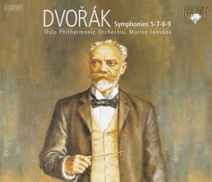 Okładka książki Dvorak: Symphonies  5, 7, 8, 9