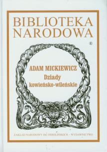 Okładka książki Dziady kowieńsko-wileńskie