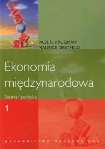 Okładka książki Ekonomia międzynarodowa Teoria i polityka t.1