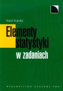 Okładka książki Elementy statystyki w zadaniach