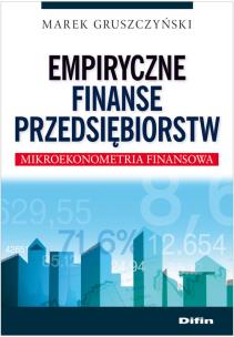 Okładka książki Empiryczne finanse przedsiębiorstw