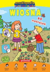 Okładka książki Encyklopedia Przedszkolaka - Wiosna SIEDMIORÓG