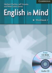 Okładka książki English in Mind 4 Workbook with CD