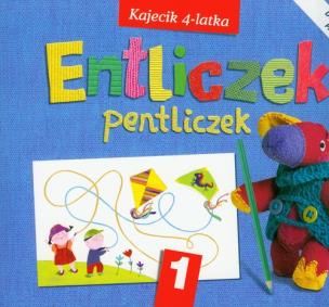 Okładka książki Entliczek Pentliczek 1 kajecik 4-latka
