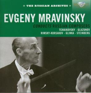 Okładka książki Evgeny Mravinsky conducts russian composers