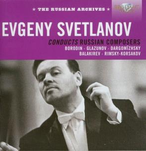 Okładka książki Evgeny Svetlanov conducts russian composers