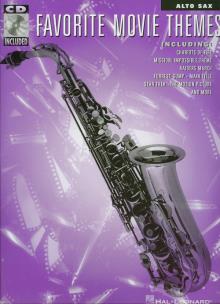 Opakowanie Favorite movie themes Alto Sax z płytą CD