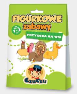 Okładka książki Figurkowe Zabawy - Przygoda na Wsi