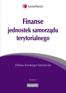 Okładka książki Finanse jednostek samorządu terytorialnego