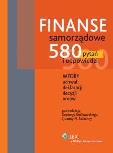 Okładka książki Finanse samorządowe