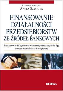 Opakowanie Finansowanie działalności przedsiębiorstw ze źródeł bankowych