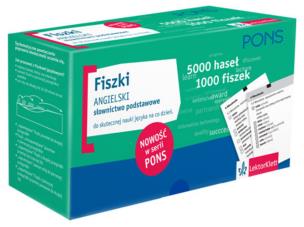 Okładka książki Fiszki. Angielski - słownictwo podstawowe