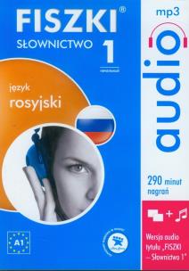 Opakowanie FISZKI audio Język rosyjski Słownictwo 1