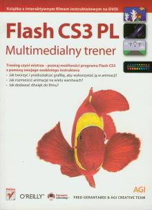 Okładka książki Flash CS3 PL Multimedialny trener