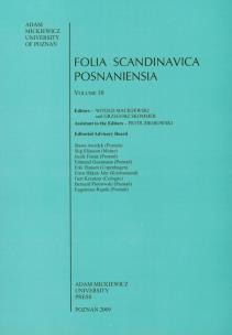 Opakowanie Folia Scandinavica Posnaniensia volume10