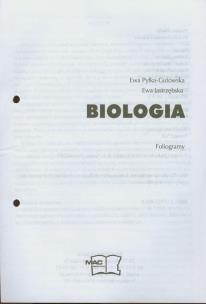 Okładka książki Foliogramy Biologia część 2 Liceum