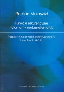 Okładka książki Funkcje rekurencyjne i elementy matematyki