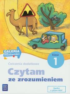Okładka książki Galeria możliwości SP 1 Czytam ze zrozum. WSIP