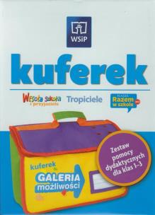 Okładka książki Galeria możliwości SP 1-3 Kuferek pomocy dyd. WSIP