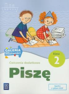 Okładka książki Galeria możliwości SP 2 Piszę WSiP