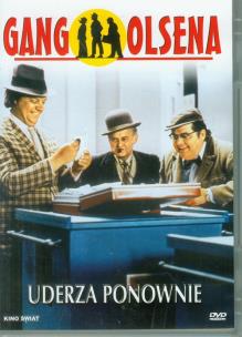 Okładka książki Gang Olsena Uderza ponownie