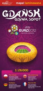 Opakowanie Gdańsk Gdynia Sopot plan miasta 1:26 000