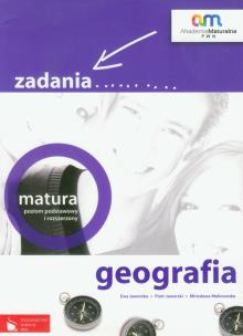 Okładka książki Geografia. Matura - zadania ZPiR PWN