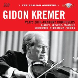 Okładka książki Gidon Kremer plays 20th Century Composers