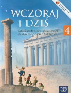 Okładka książki Historia SP 4 Podr. Wczoraj i dziś  NPP w.2012 NE
