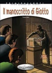 Okładka książki Il manoscritto di Giotto książka + CD poziom A2-B1
