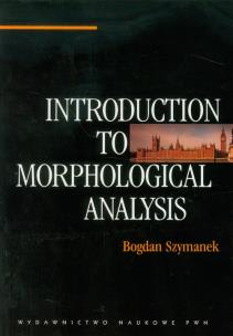 Okładka książki Introduction to Morphological Analysis