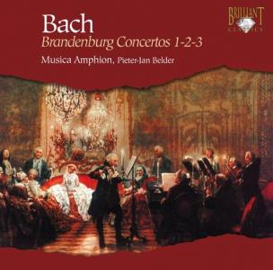 Okładka książki J. S. Bach: Brandenburg Concertos 1-2-3