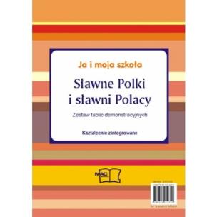 Okładka książki Ja i moja szkoła Sławne Polki i sławni Polacy Tablice demonstracyjne