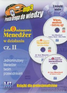 Okładka książki Jednominutowy Menedżer w działaniu II 3xCD - Audiobook