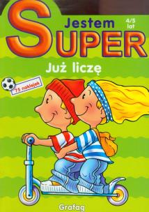 Okładka książki Jestem Super! - Już liczę (4/5 lat )