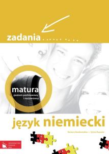 Okładka książki Język niemiecki. Matura - zadania ZPR + CD PWN