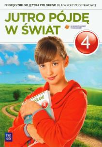 Okładka książki J.polski SP Jutro pójdę w świat 4 podr w.2012 NPP
