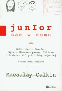 Okładka książki Junior sam w domu