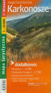 Opakowanie Karkonosze mapa turystyczna 1:25 000